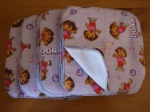 Dora cloth wipes 2